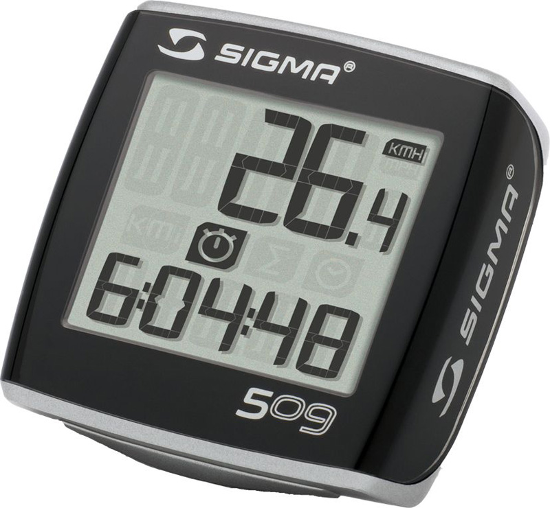 NEU SIGMA SPORT BC 509 FahrradTacho 5Funktionen